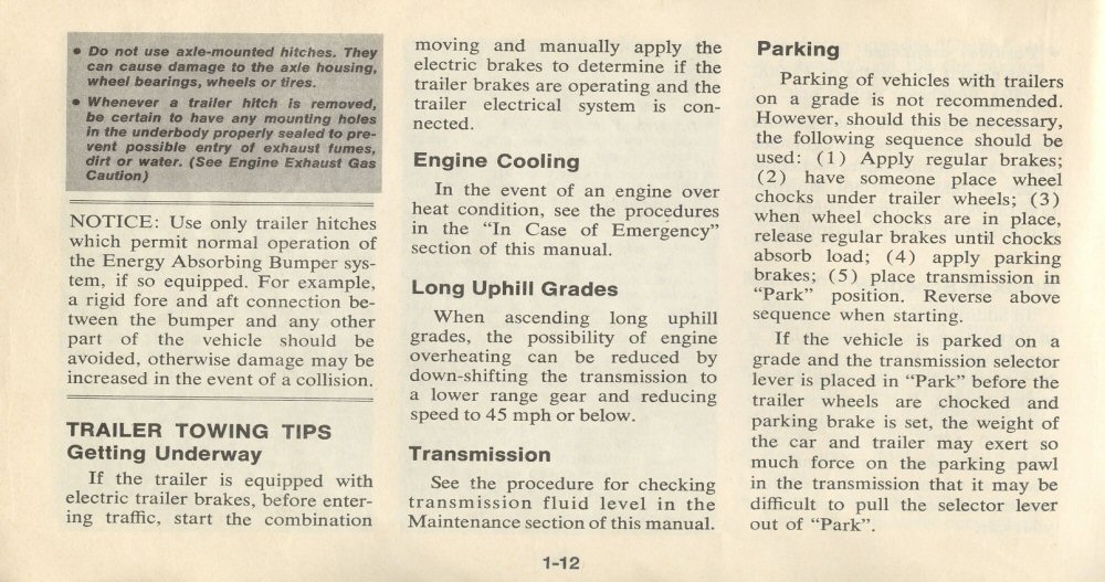 1977 Chev Chevelle Owners Manual Page 109